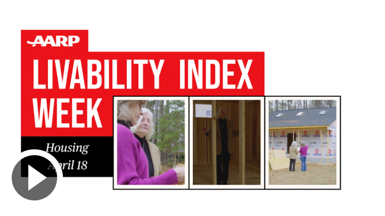 Video of Livability Index Week Housing title with 3 housing images underneath